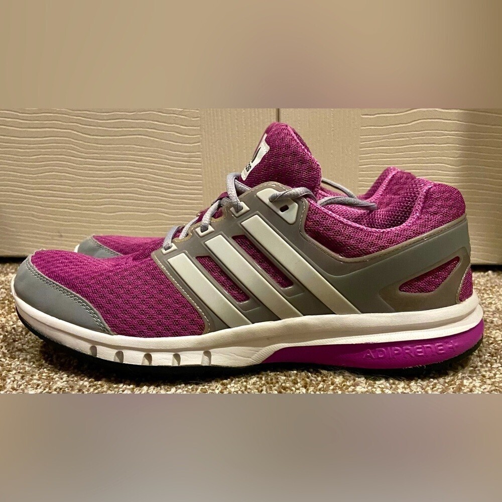 Adidas Women’s Running Shoe Adiprene Purple/Gray Peach Size 9